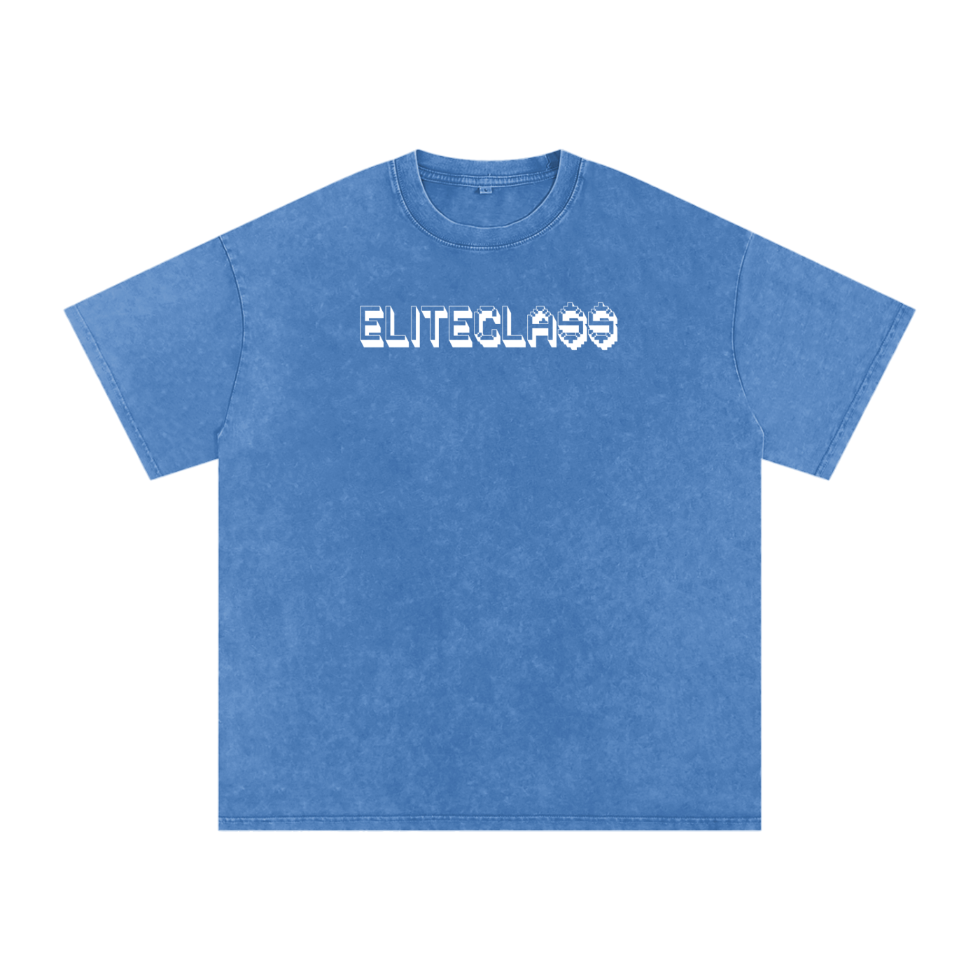 Elitecla$$ Vintage Snow Washed Oversized Cotton T-Shirt