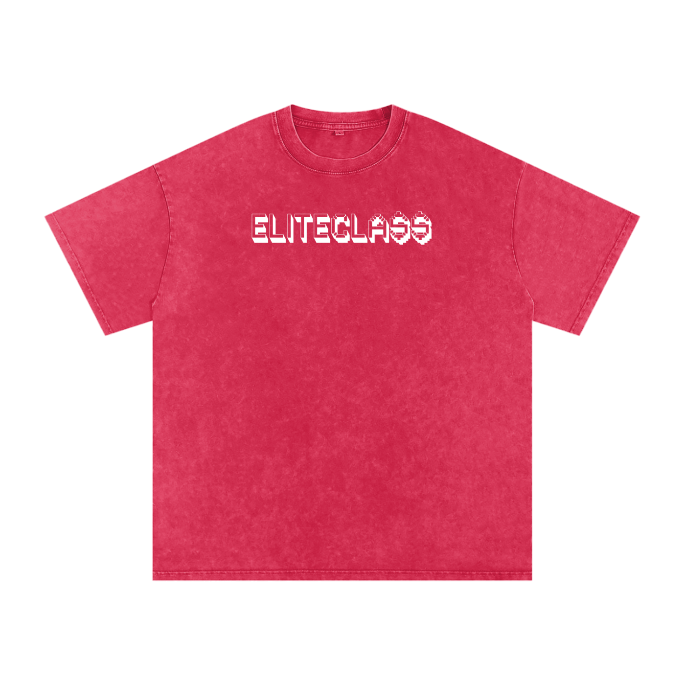 Elitecla$$ Vintage Snow Washed Oversized Cotton T-Shirt